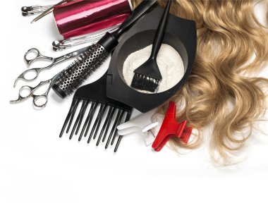 hairdresser Accessories  clipart