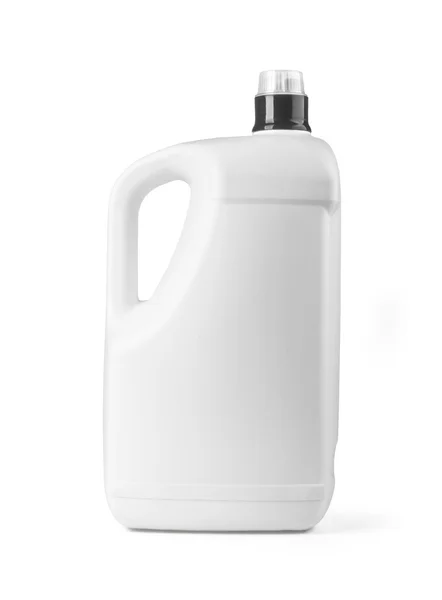 White plastic bottle — Stock Photo, Image