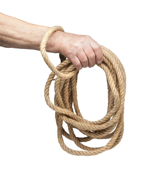 Hank of rope — Stock Photo, Image