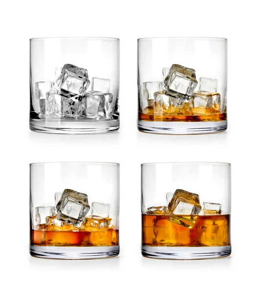 De whisky glas — Stockfoto