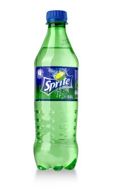 Bottle of Sprite drink  clipart