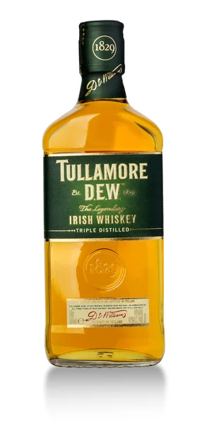 Foto de garrafa de "Tullamore Dew " — Fotografia de Stock