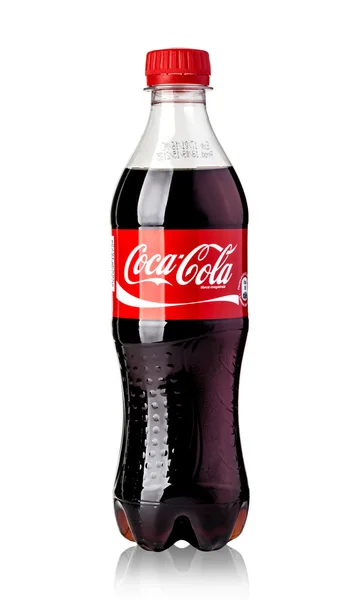 Coca-Cola-Plastikflasche — Stockfoto