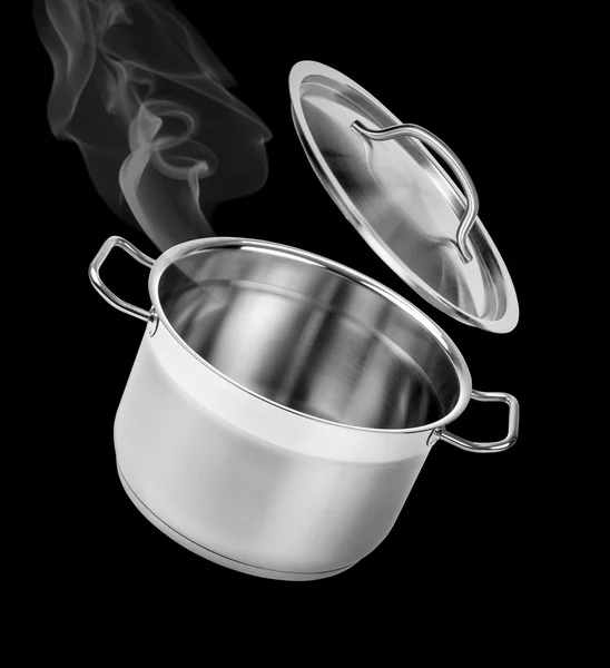 Cooking in the pot — Stock Photo, Image