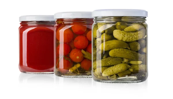 Preserved, pickled vegetables — Stock Image Preserved, pickled vegetables Stock Picture