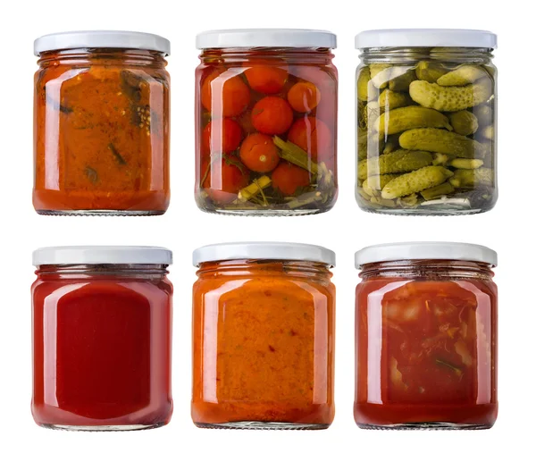 Preserved, pickled vegetables — Stock Image Preserved, pickled vegetables Stock Image
