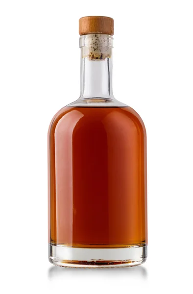 Full whiskey bottle — Stock Photo, Image