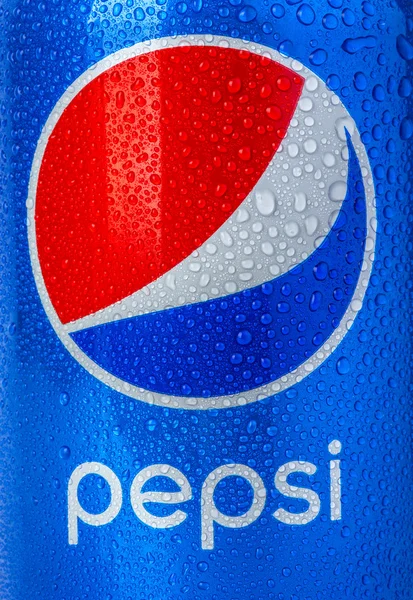 Pepsi gazlı alkolsüz içecek olduğunu — Stok fotoğraf