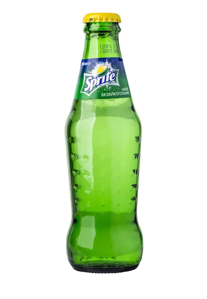 Botella de vidrio Sprite — Foto de Stock