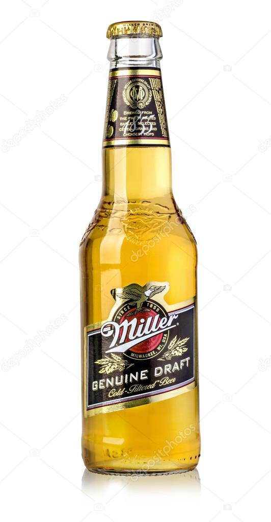 Miller Genuine Draft f beer Stock Editorial Photo © kornienkoalex