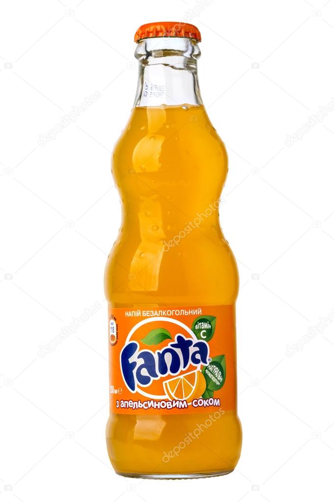 Fanta Glass Bottle