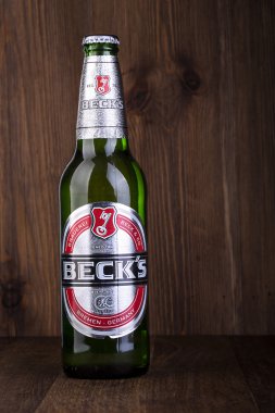 Becks bira şişesi