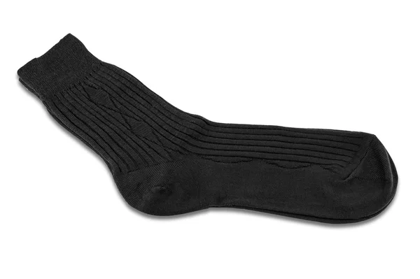 Черные носки на белом — стоковое фото