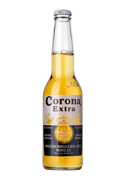 Пляшку пива Corona — стокове фото