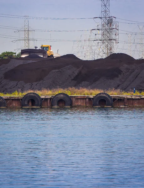 Planta eléctrica de carbón —  Fotos de Stock