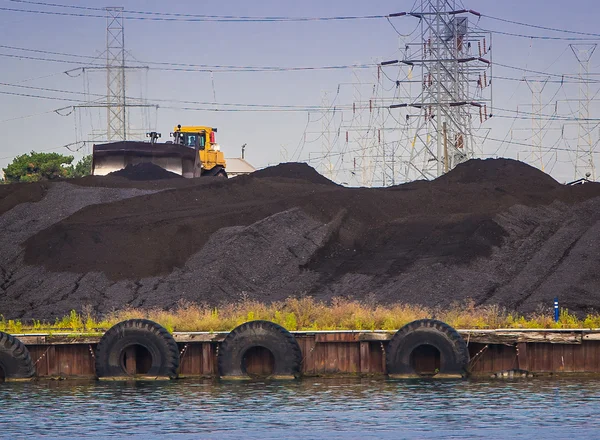 Planta eléctrica de carbón —  Fotos de Stock