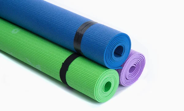 Colorful Fitness Mats — Stock Photo, Image