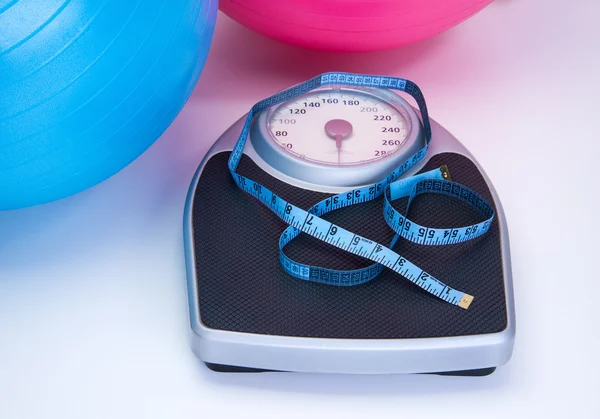 Healthy Weight Scale — Stock Photo, Image