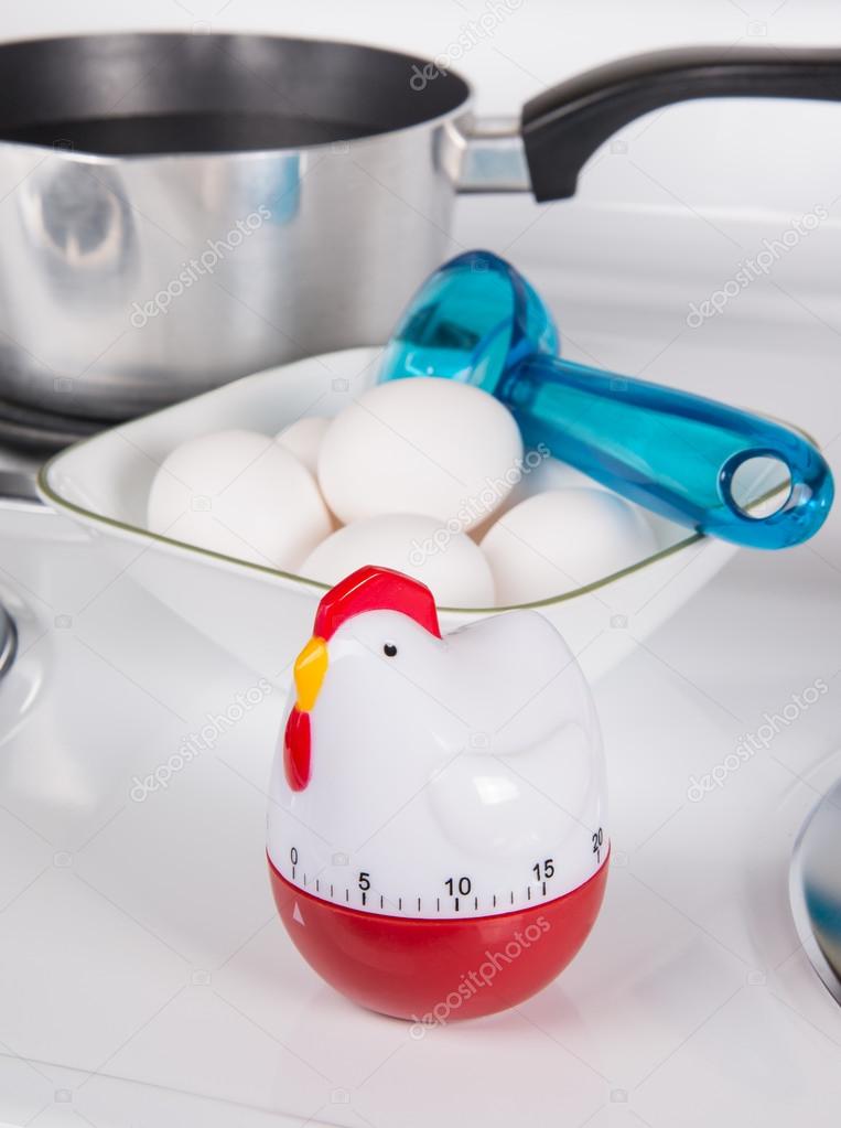 Boiling Eggs on stove