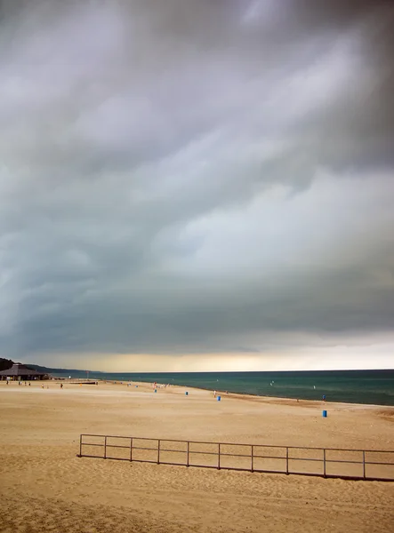 Spiaggia nuvola Scape — Foto Stock