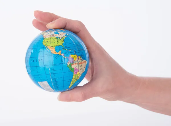 Mini globo mundial — Fotografia de Stock