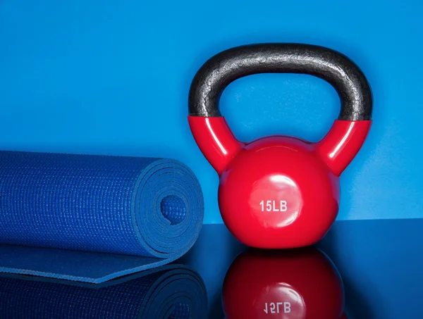 Kettle Ball Workout — Stock Photo, Image