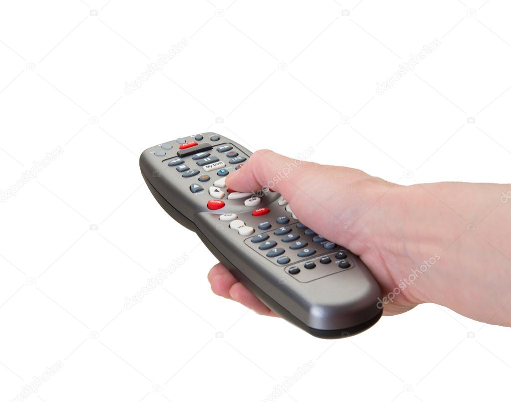 Hands on TV Remote