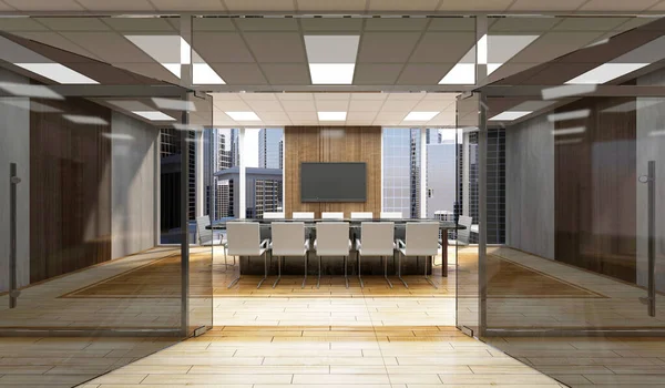Interior Edifício Moderno — Fotografia de Stock