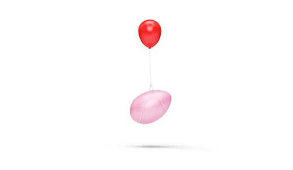 Balloon Balloons Isolated White Background — Stock Photo, Image