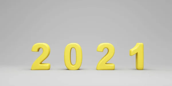 Rendering Van 2019 Jaar 2020 — Stockfoto