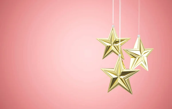 Fondo Navidad Con Estrellas —  Fotos de Stock