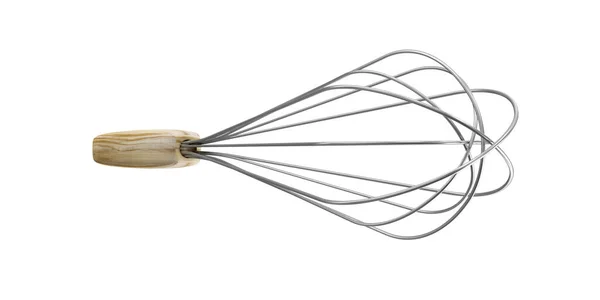 Whisk Para Cozinhar Fundo Branco — Fotografia de Stock