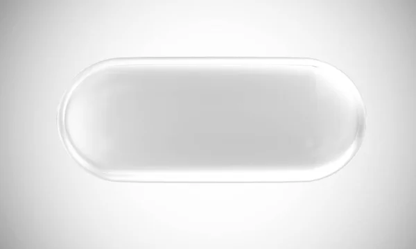 Witte Plastic Container Voor Voedsel Geïsoleerd Een Grijze Achtergrond Illustratie — Stockfoto