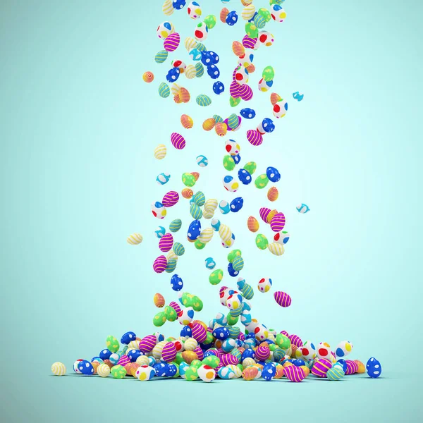 Abstract Background Colorful Confetti Bubbles — Stock Photo, Image