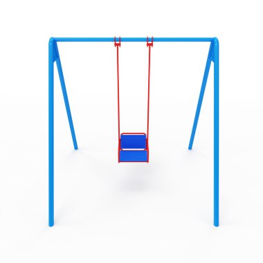 Çocuk Bahçesi üzerinde salıncak