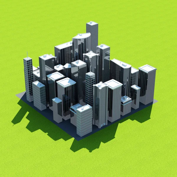 Modern Business City — Stock Photo, Image