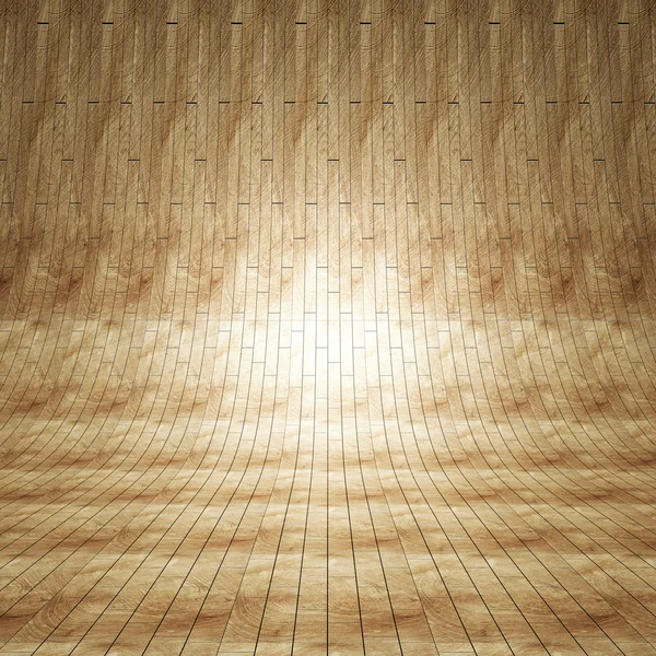 Grunge legno Studio interno — Foto Stock