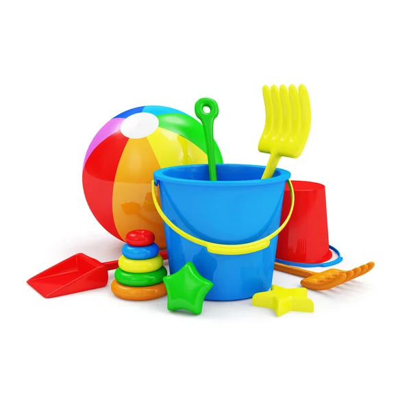 Group of Sandbox Toys — Stock Photo, Image