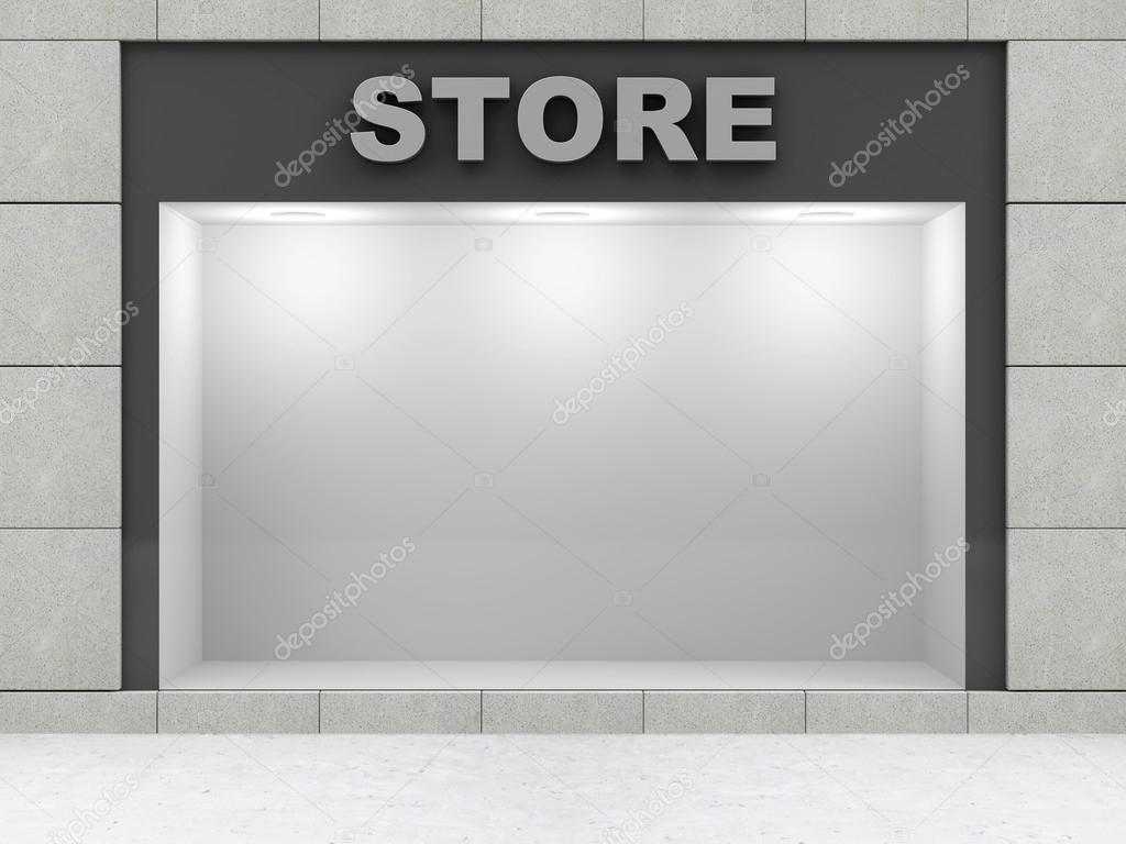 Modern Empty Store
