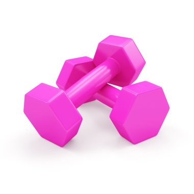 İki dambıl fitness için