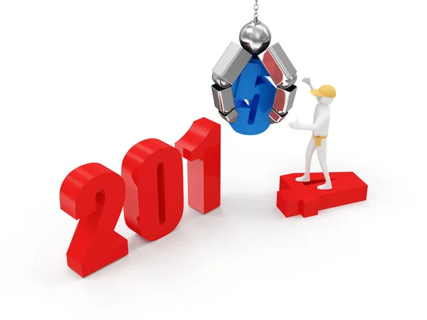 Happy New Year 2015 Concept — Stock Photo, Image