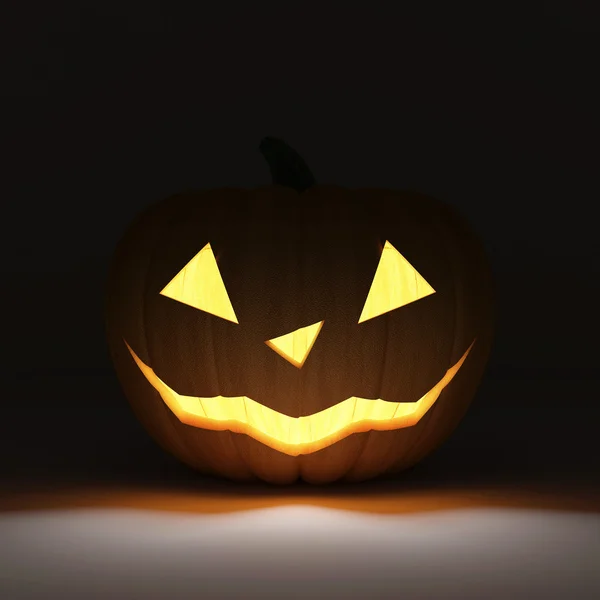 Halloween jack o lantaarn pompoen — Stockfoto