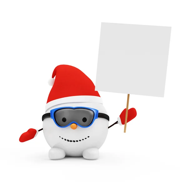 Happy Little Snowman — Stock Photo, Image