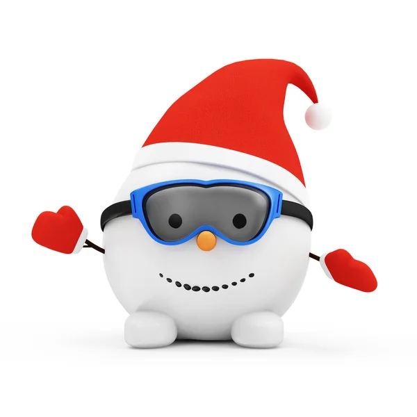 Happy Little Snowman — Stock Photo, Image