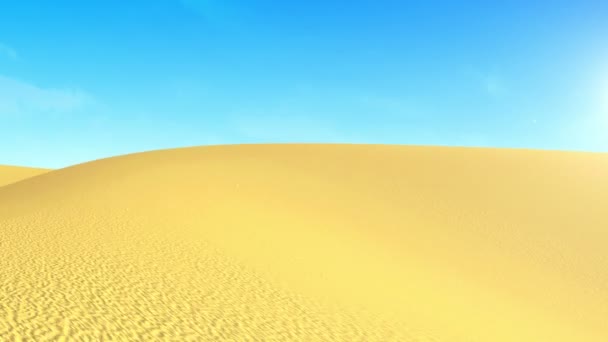 Deserto Dune di sabbia — Video Stock