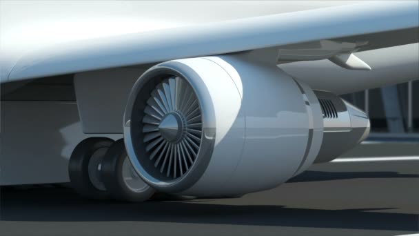 Moteur à turbine d'avion 