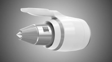 Modern uçak Jet Motor Türbin