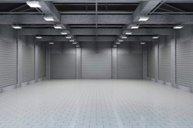 3D iç kapalı Metal Panjur ile.