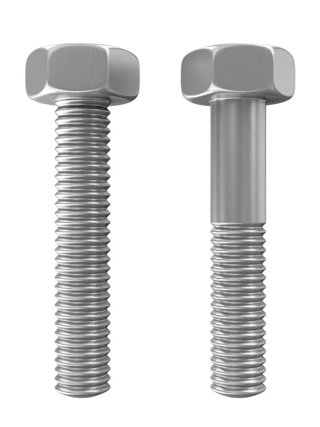 Metal Steel Bolts — Stock Photo, Image