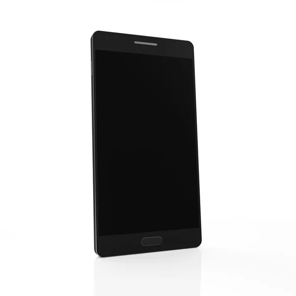 Modern Black Touchscreen telefone inteligente — Fotografia de Stock